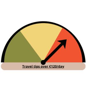 Travel tips over €120/day