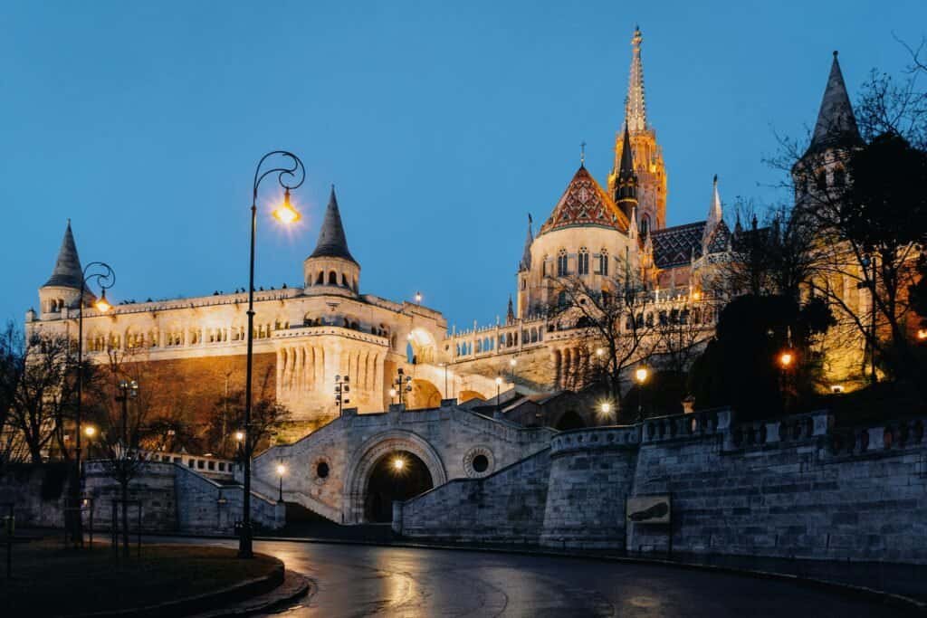 Fisherman's Bastion Budapest to Vienna
